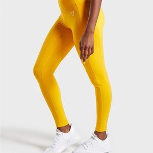 Gymshark Vibrant Yellow Leggings